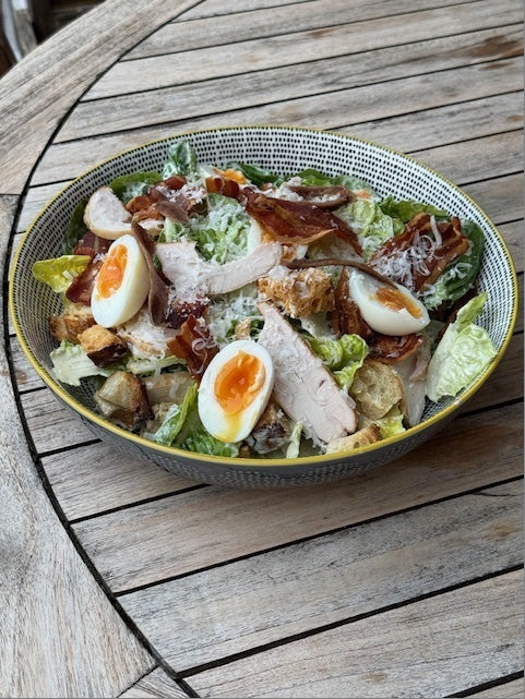 Smoked Chicken Caesar Salad