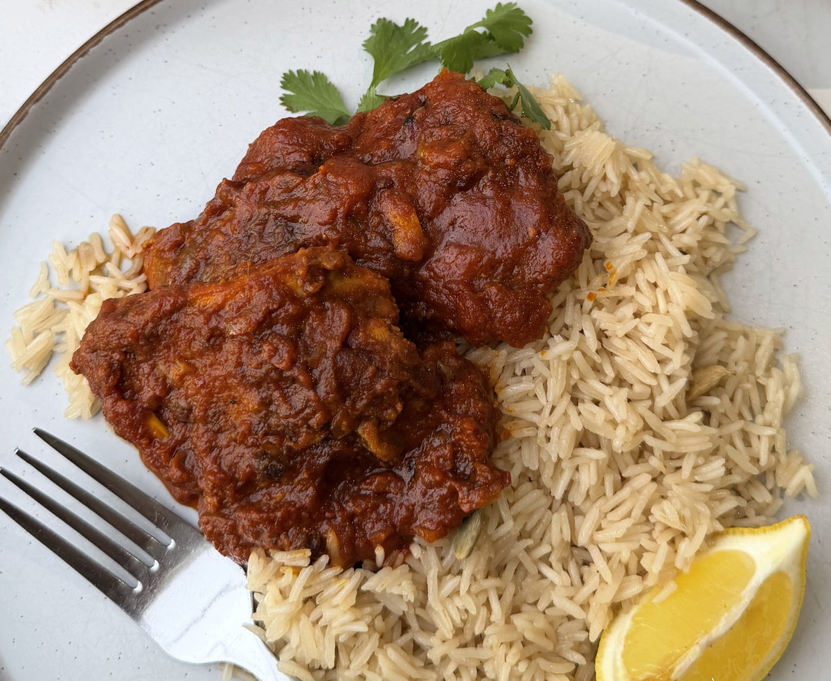 Herb Fed Chicken Vindaloo