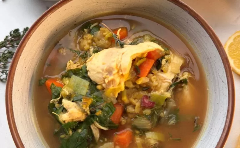 No waste Healing Chicken Soup