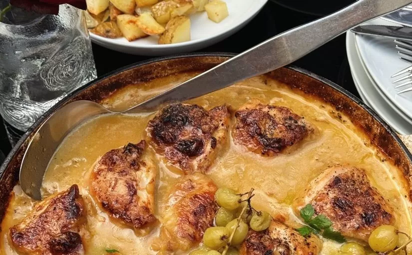 Chicken & Green Grapes