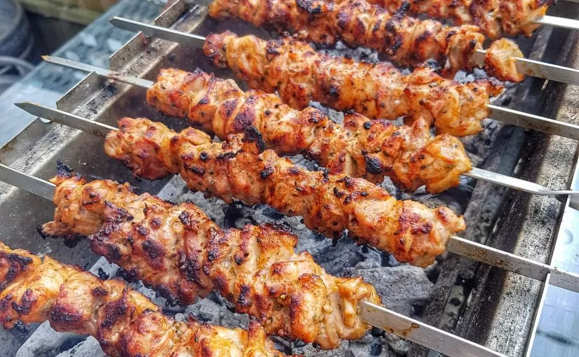 Shawarma Chicken Skewers