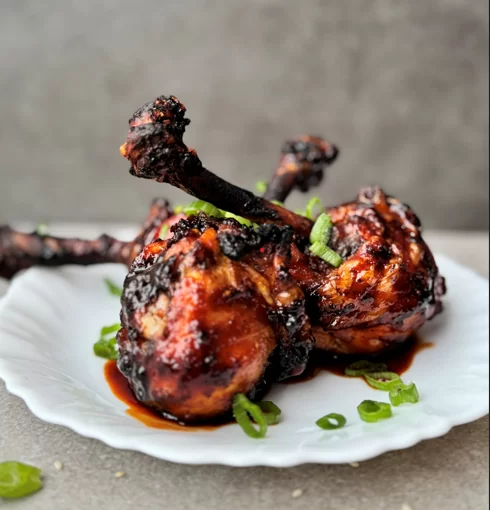 2 korean chicken lollipops, cooked | Herb Fed Poultry