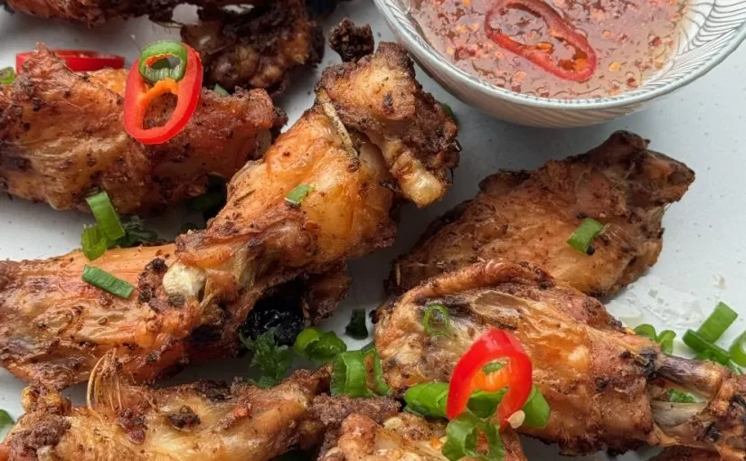 Crunchy and Spicy Chicken Wings