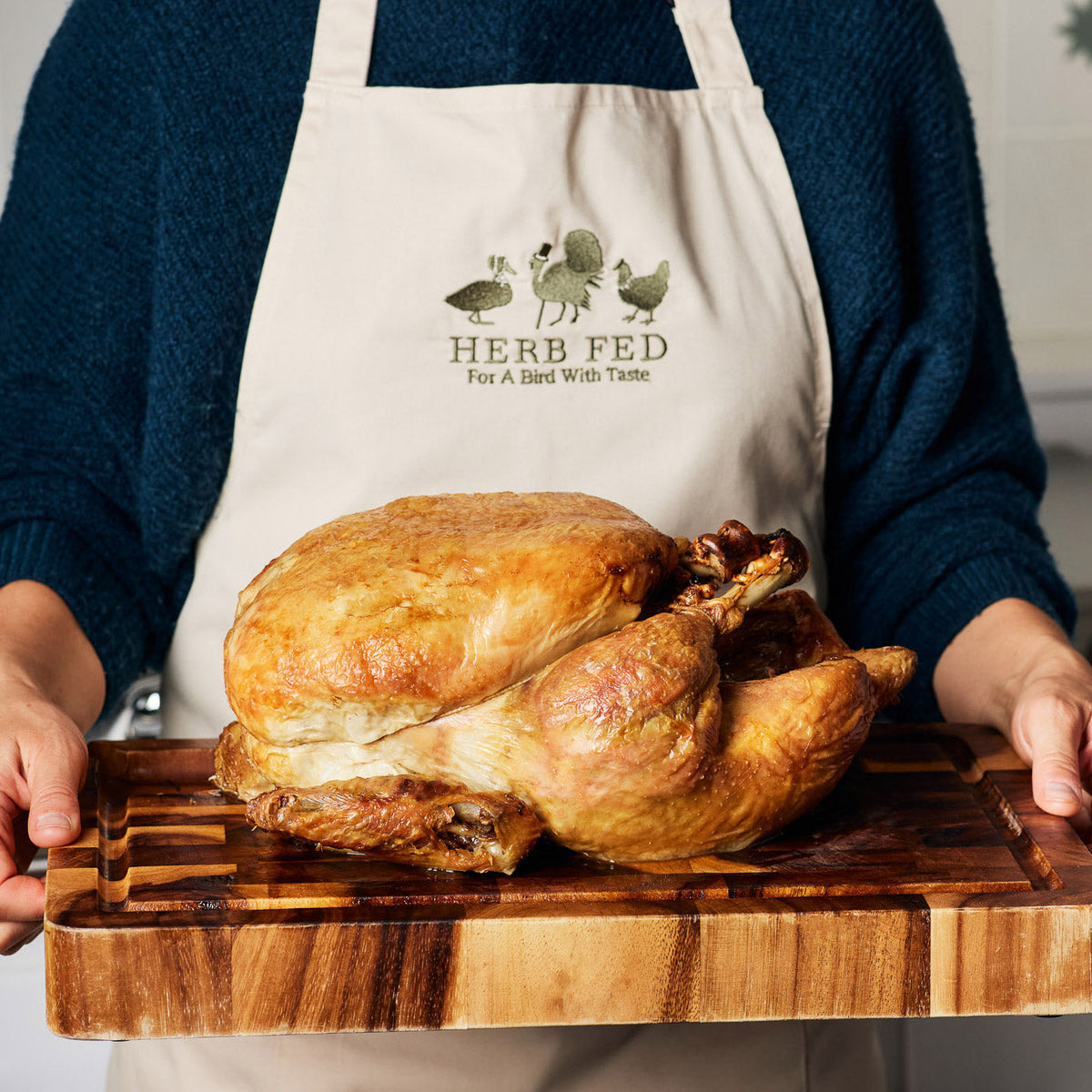 The Herb Fed rooster story: a Christmas centrepiece with a difference