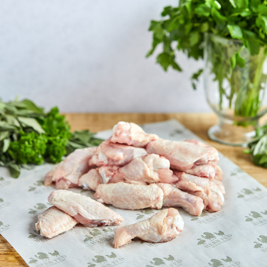 Herb Fed Chicken Mid Wings image 0