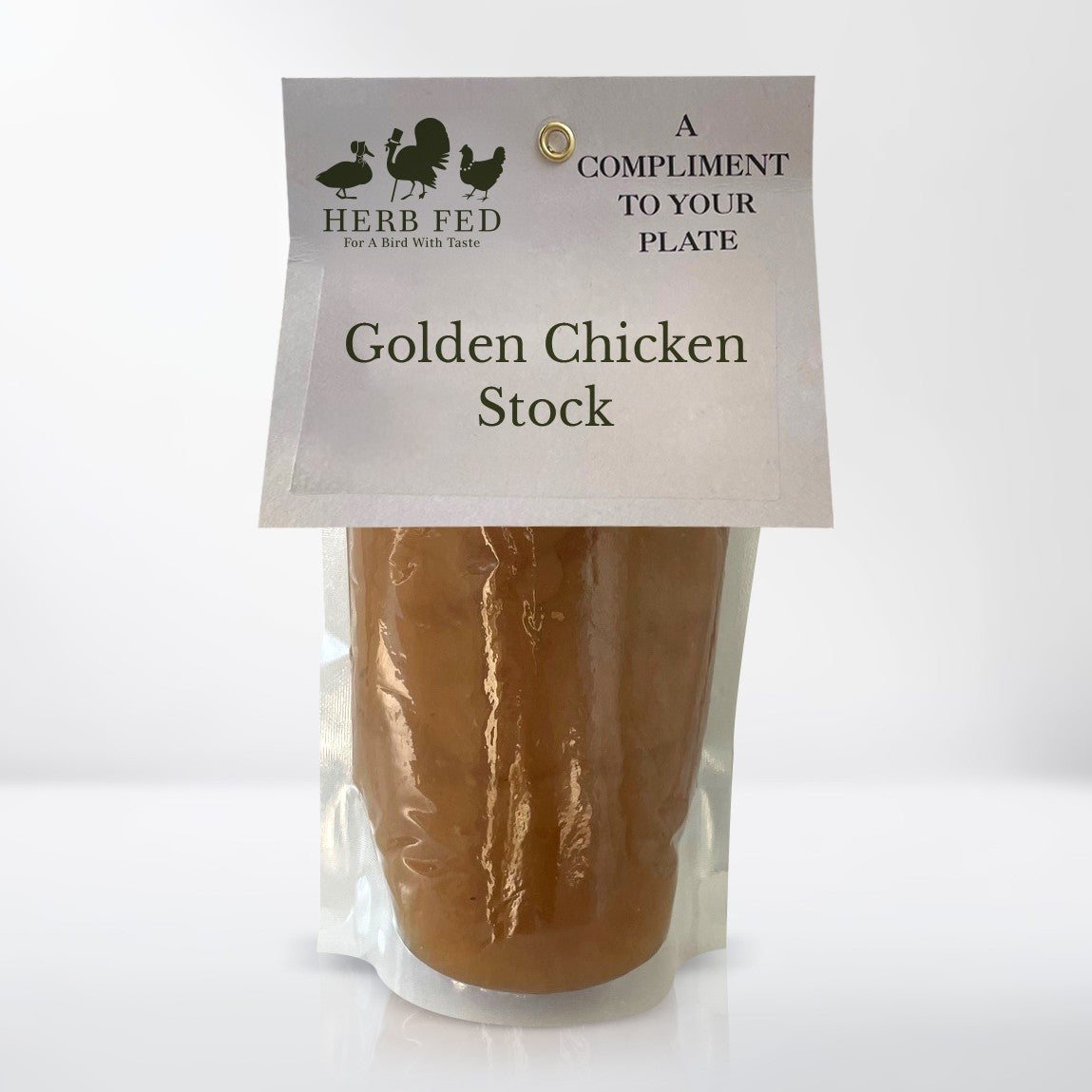 Herb Fed Golden Chicken Stock image 0