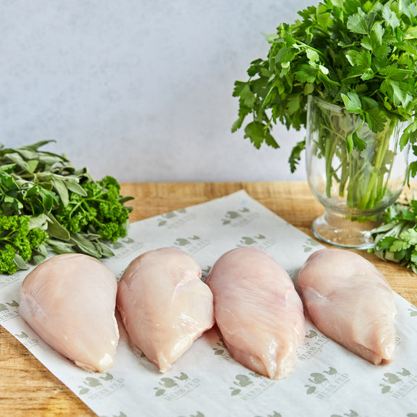 Herb Fed Chicken Breasts (skin off) image 0