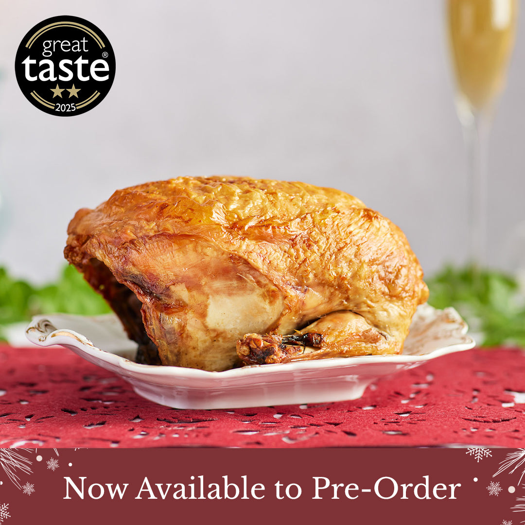 Herb Fed Christmas Rooster Crown Pre-order advert | Herb Fed Poultry 