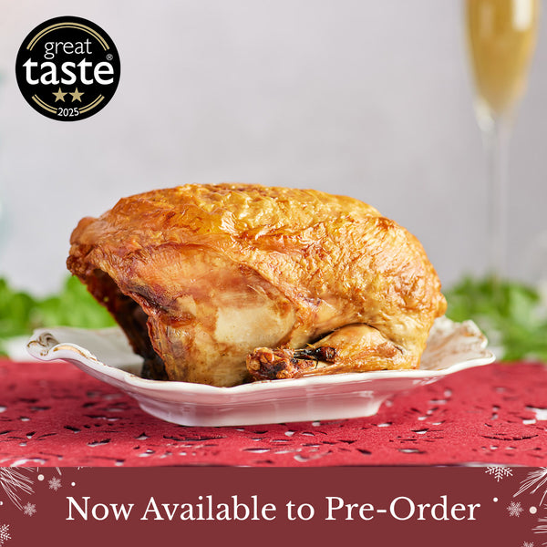 Herb Fed Christmas Rooster Crown Pre-order advert | Herb Fed Poultry 