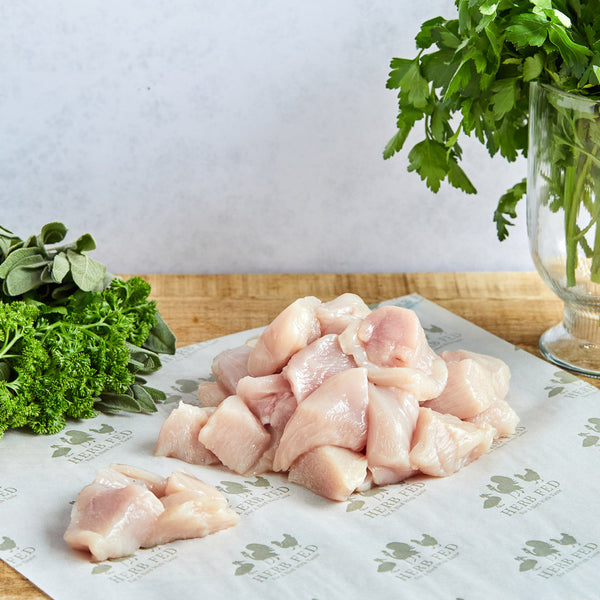 Diced Herb Fed Chicken Fillet image 0