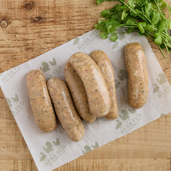 Thai Chilli, Lime & Coriander Chicken Sausages