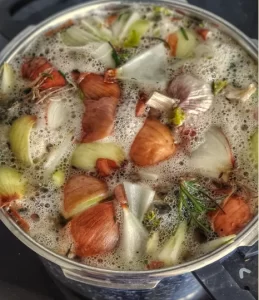 chicken carcass bone broth